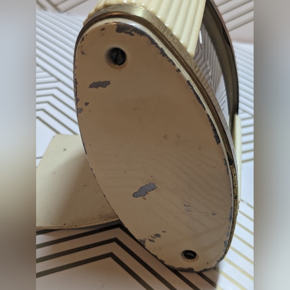 Vintage Westclox Rolltop Travel Alarm Clock~ Works Excellent! Glows Wind Up - Picture 9 of 9